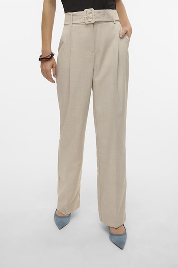 Casualshirt High Waisted Straight Pants